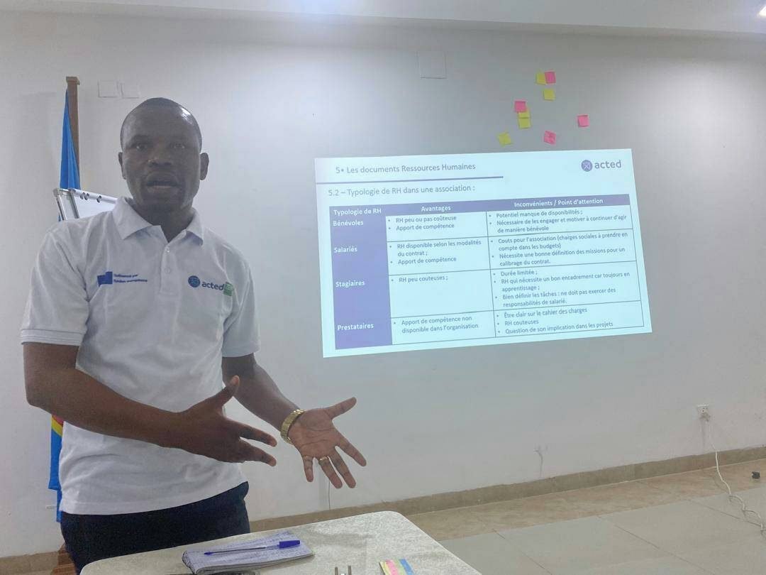 A professional training presentation