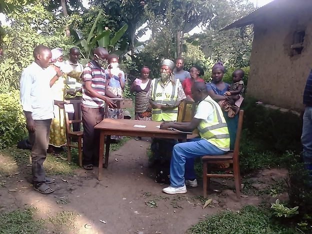 A local group meets to discuss community needs